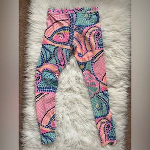 Lily Pulitzer girls leggings, size XL 12-14, super cute